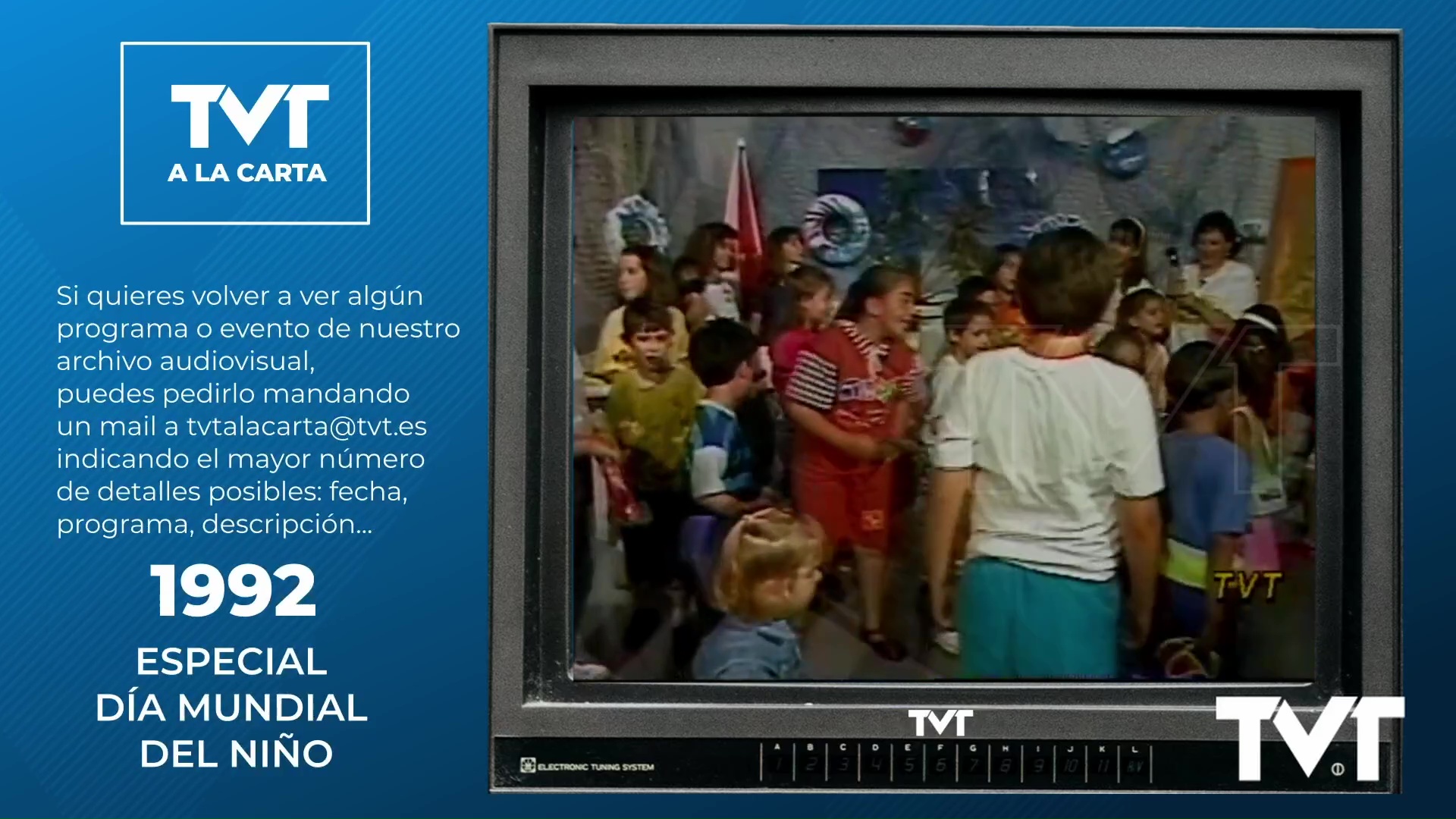 87- Día Mundial del Niño 1992